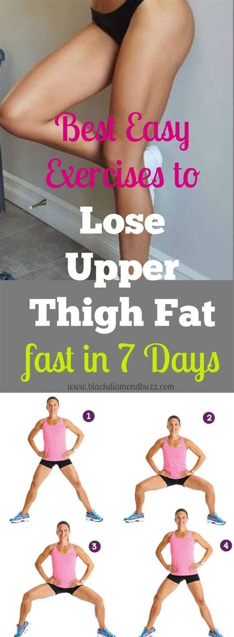 Get Rid Of That Thigh Fat Now With This Best Workout At Home Burn Pounds Of