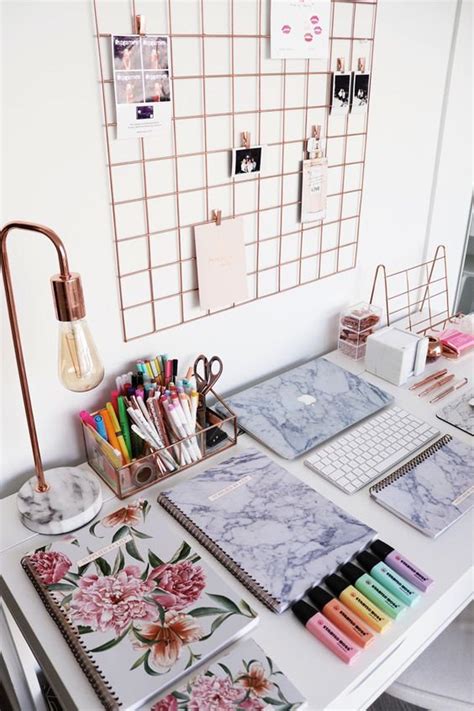 How To Organize Your Desk Desk Organization Ideas The Curious Planner Study Room Decor