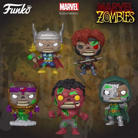 The Dead Rise Once Again With New Marvel Zombies Pops From Funko