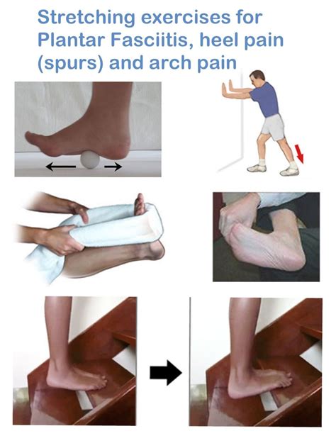 Stretching Exercises For Plantar Fasciitis Heel Pain Spurs And Arch