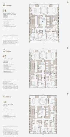 111 west 57th is one of a new breed of towers that are pushing that ratio to previously impossible levels. 111 West 57th Street PH 82 | Craftsman house plans, House ...