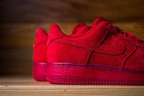 You Can Buy The Red Suede Nike Air Force 1 Low Now Sole Collector