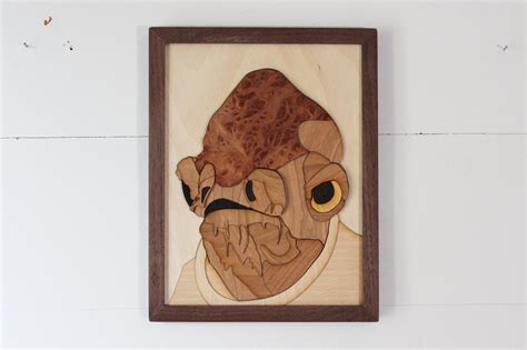 Ive Been Making Star Wars Portraits Completely Out Of Wood Heres