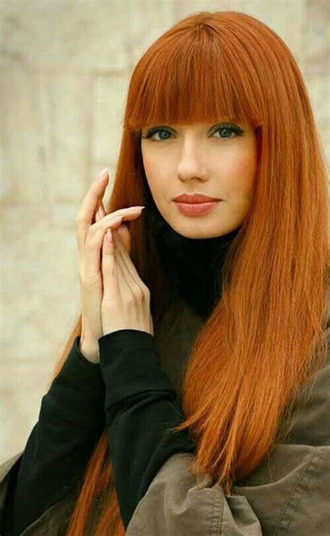 Pin By Loganxxx Lowolfbo On Redhead Love Red Hair With Bangs Beautiful Red Hair Long Red Hair