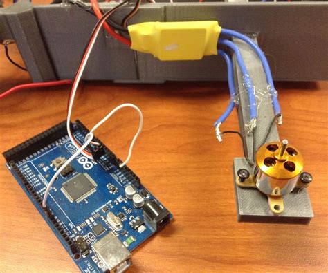 How To Run A Brushless Motor Esc With Arduino Arduino Arduino