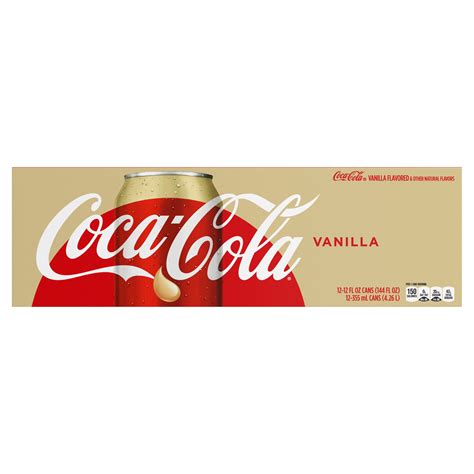 Coca Cola Vanilla Fridge Pack Cans 12 Fl Oz 12 Pack