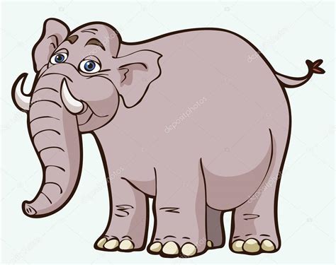 Cartoon Elephant — Stock Vector © Bertoszig 13304771
