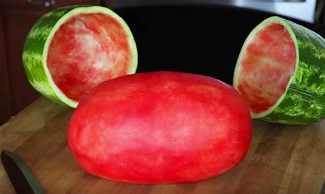 die nackte melone der genialste party trick für wassermelonen fans