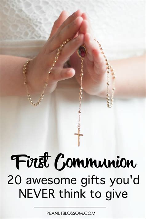 We have so many first communion gifts that he will treasure. 20 First Communion gifts you'd never think to give