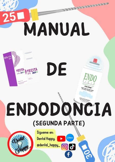 Manual De Endodoncia Segunda Parte Alan D Az Udocz