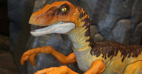 Action Figure Barbecue Something Has Survived Velociraptor From Jurassic World Legacy