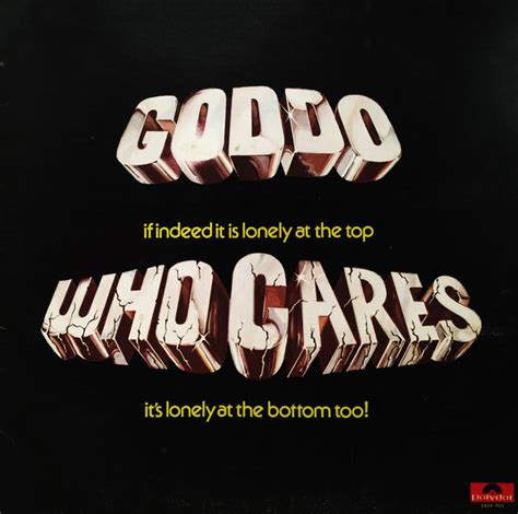 Goddo Who Cares 1978 Vinyl Discogs
