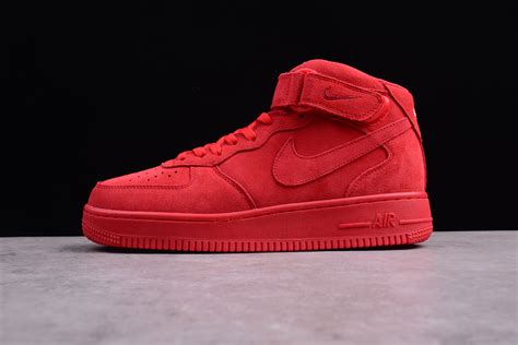 Mens And Wmns Nike Air Force 1 Mid Gym Red 315123 609