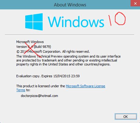 Under windows edition, the windows version is shown. Why Windows 10 isn't version 6 any more and why it will ...