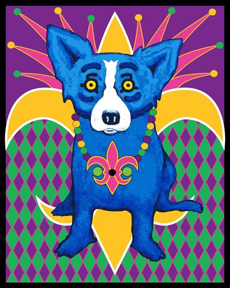 Pin By Gingerannette On Blue Dog Blue Dog Art Blue Dog Painting
