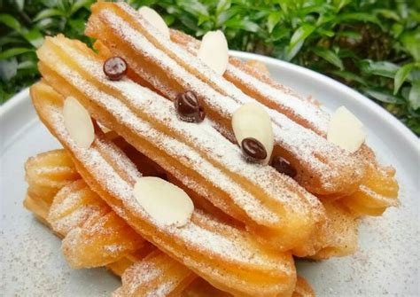 Resep Churros Vanilla Oleh Alza Kitchen Cookpad