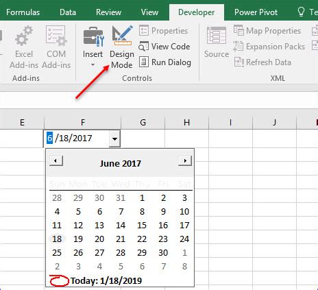 How To Create A Drop Down Calendar In Excel ExcelNotes