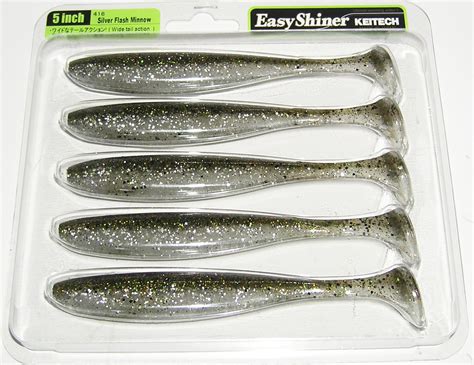 Keitech Easy Shiner 5 Silver Flash Minnow