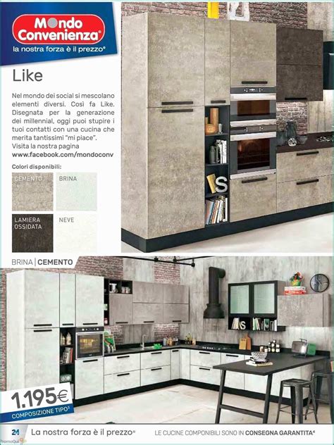 Si parte da composizioni fisse dal prezzo veramente abbordabile (addirittura meno di 800 euro per una cucina di 2 metri e mezzo circa), e si arriva alle cucine componibili più complete e qualitative, con prezzi che possono arrivare a qualche migliaio di euro. Top Cucina Mondo Convenienza Prezzi E 79 Inspirant Graphie ...