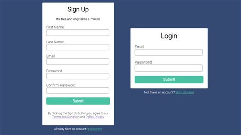 Form Using Html And Css