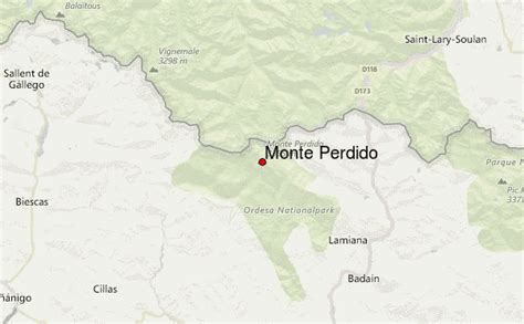 Monte Perdido Mountain Information