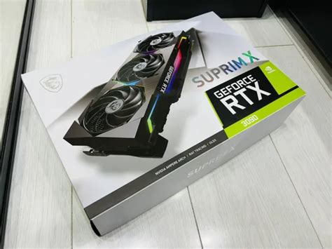Brand New Msi Geforce Rtx Suprim X Gb Gpu Gddr X Graphics Card