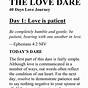 Printable The Love Dare List 1-40 Pdf