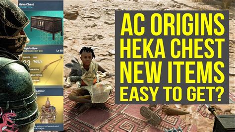 Assassin S Creed Origins Heka Chest NEW ITEMS How Much Luck Is Needed