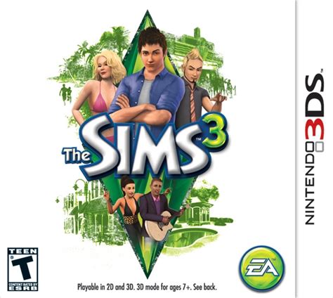 The Sims 3 Nintendo 3ds The Sims Wiki