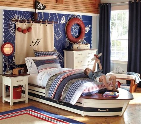 Speedboat Ii Bed And Trundle Pottery Barn Kids 1499 Full Nautical