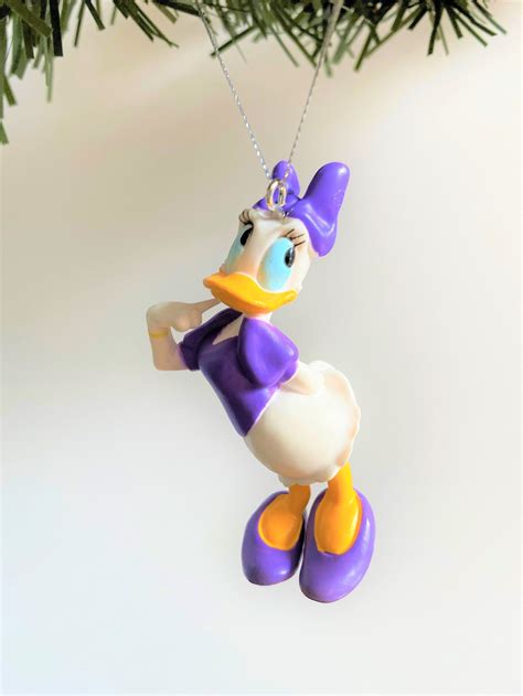 Disney Daisy Duck Christmas Ornament Etsy
