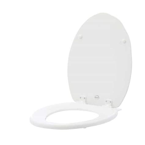 Bemis Lift Off Never Loosens Elongated Closed Front Toilet Seat In