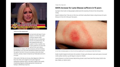 Lyme Disease In Uk England And Bio Warfare Nazis Youtube