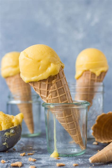 Coconut Mango Sorbet By Domesticgothess Quick And Easy Recipe The