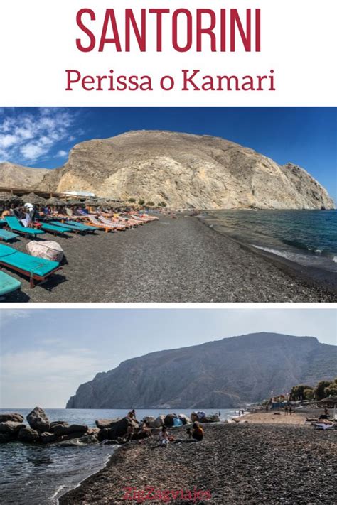 Perissa O Kamari Beach Santorini ¿dónde Ir