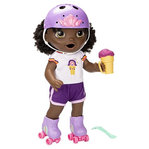 Baby Alive Roller Skate Baby Doll 12 Inch Eats And 44 Off