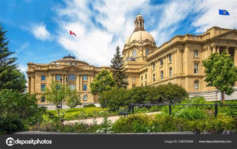 Alberta Legislature Building Edmonton Alberta Canada Stock Photo By