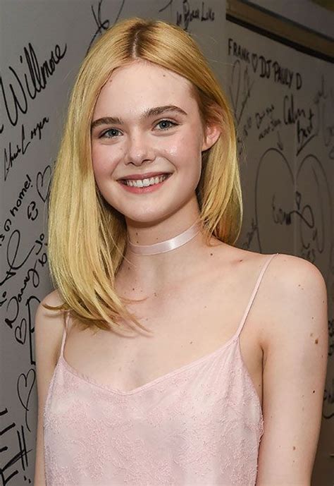 Elle Fanning Debuts Bold New Pink Hair Hello