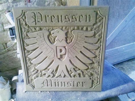 2500 euro geldstrafe für preußen münster :: Preußen Münster Reliefplatte Verkauf über den SCP Fanshop ...