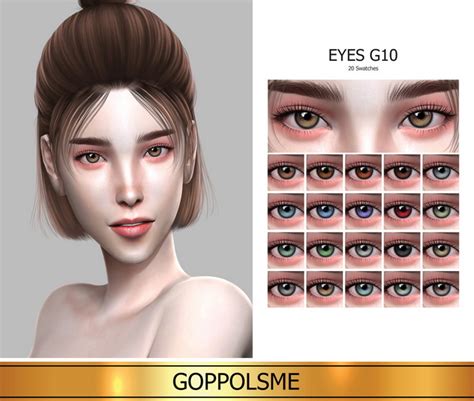 Gpme Gold Eyes G10 P At Goppols Me Sims 4 Updates
