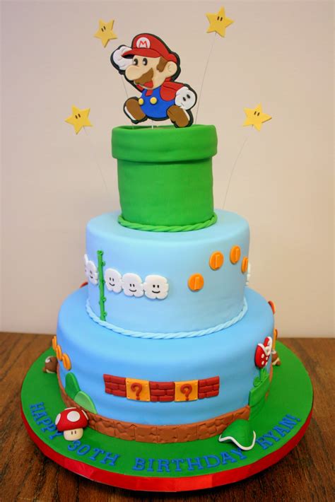 Stuff By Stace Super Mario Brothers Cake