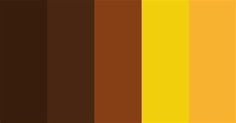 Yellow And Brown Color Scheme Brown