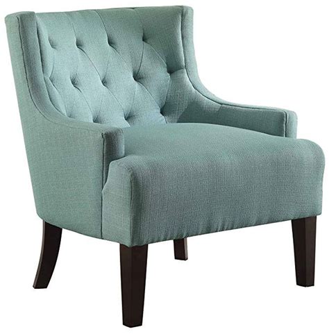 Christopher knight home 225133 empierre tufted light beige fabric chair and ottoman. Homelegance 1233TL Tufted Fabric Accent Chair with Arms, Teal Review | Oversized chair living ...