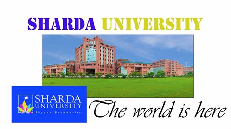 Sharda University The World Is Here Youtube