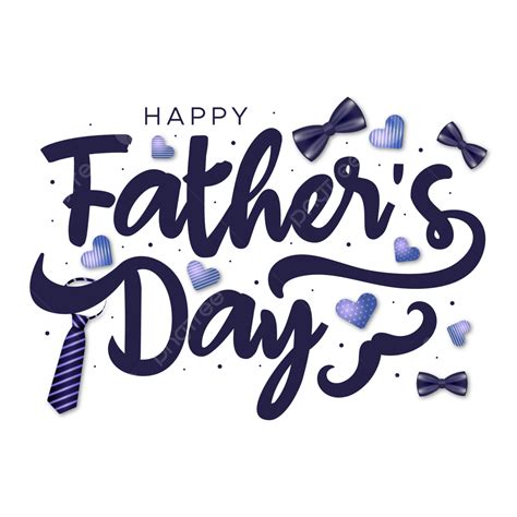 Happy Fathers Day Typography Vector Calligraphy Text Father S Father