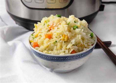 Add your rice, and chicken stock, stir to combine. Instant Pot Fried Rice (Easy & Tasty!) | Tested by Amy + Jacky