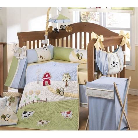 15 Charming Farm Animal Crib Bedding Photos Baby Boy Nursery Bedding