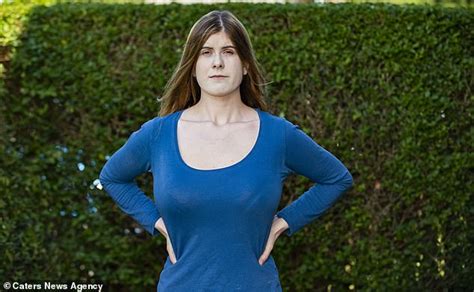 Size Mum Says Her K Breasts Have Ruined Her Life Daily Mail Online