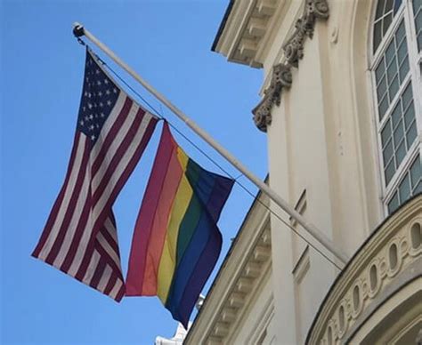 Embassy Pride Flag Intercessors For America