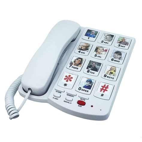Buy Telpal Big Button Corded Phone For Elderly Seniors Large Button